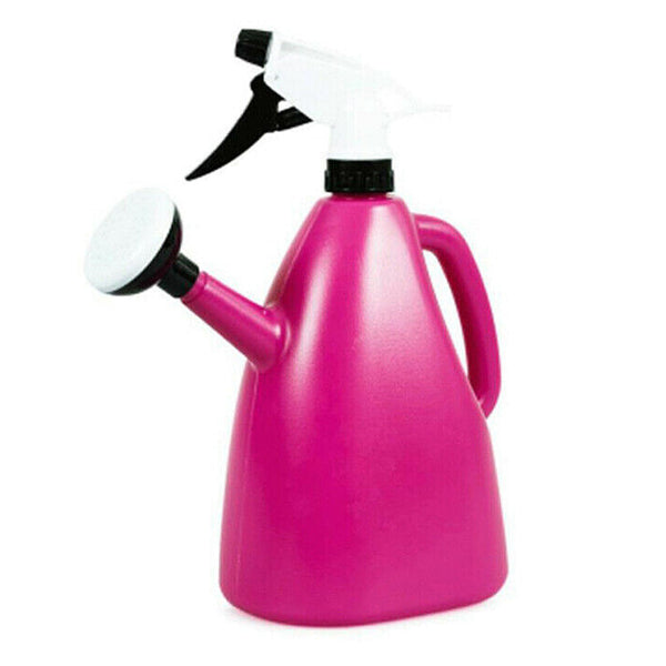 2 in 1 Small Watering Kettle Spray Plastic Indoor Plant Water Can Durable Gardening Bottle Watering Sprinkler Garden Tool FPing