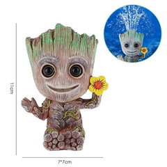 Baby Groot Flowerpot Flower Pot Planter Figurines Tree Man Cute Model Toy Pen Pot Garden Planter Christmas Gift Dropshipping