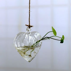 Garden Supplies Home Hanging Glass Ball Vase Flower Planter Pots Terrarium Container Hanging Flower Pot Home Garden Decoration
