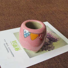 Hot Ceramics MINI Flower Pots For Succulent Plants Nursery Garden Planter Window Box Flower Trough Pot Plants Garden Supplies