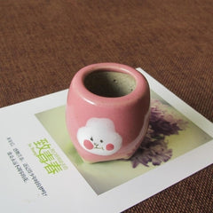 Hot Ceramics MINI Flower Pots For Succulent Plants Nursery Garden Planter Window Box Flower Trough Pot Plants Garden Supplies