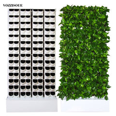 Large Self Watering Pot Bonsai Wall Planter Plastic Flower Pot Air Plant Holder Indoor Garden Decor Vertical Hydroponic Systems