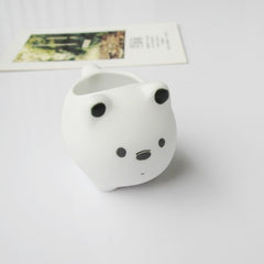 Cartoon Cute Bear Succulent Flower Pots Hot Sale Mini Planter Bonsai Decor Balcony Small Garden Wall Planter Desktop Office Home