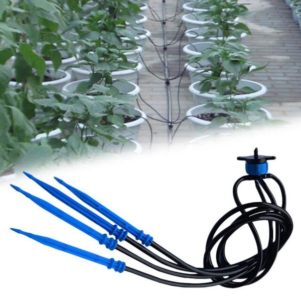 20-piece Drip Irrigation Device Watering Garden Watering Drip Irrigation Nozzle Hose Droplet Plant Accessories For Courtyard