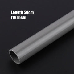 1pc O.D 20 25mm PVC Pipe Length 50cm 19" Agriculture Garden Irrigation Aquarium Fish Tank Drinking Water Tube 3 Colors Available