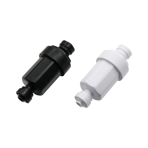 1/4" Quick Connect Microfilter Garden Slip Lock Water Microfilter Purifier Front Stainless Steel 120 Mesh Filter 6mm Interface