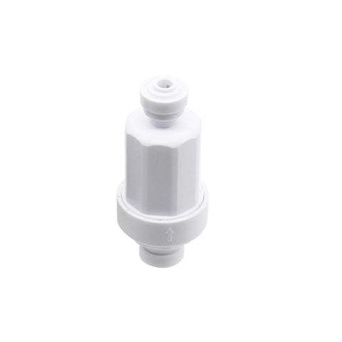1/4" Quick Connect Microfilter Garden Slip Lock Water Microfilter Purifier Front Stainless Steel 120 Mesh Filter 6mm Interface