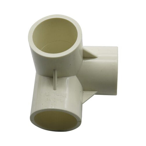 1PC PVC Three-Dimensional Tees Inner Diameter 20mm,25mm,32mm PVC Pipe Fittings Home Garden Irrigation Water Connectors DIY  Tool