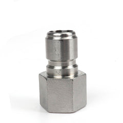 Stainless Steel 304 Homebrew Beer Quick Disconnect Set Homebrew Fitting 1/2"barb and 1/2"NPT Connector Home Brewing