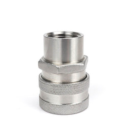 Stainless Steel 304 Homebrew Beer Quick Disconnect Set Homebrew Fitting 1/2"barb and 1/2"NPT Connector Home Brewing