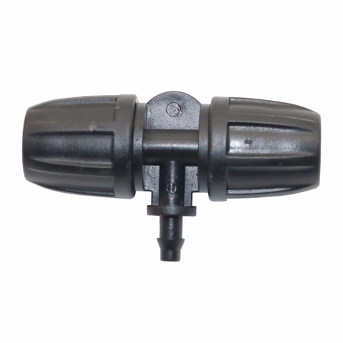 6 pcs garden hose nozzle splitter 8 / 11mm to 4 / 7mm Black plastic hose connector