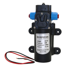 DC 12V 60W Micro Diaphragm Water Pump Self-priming Booster Pump Automatic Switch 5L/min for Home garden 1 Pcs