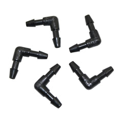 50 Pcs 3/5mm Hose Elbow connector Garden Accessories Automatic Drip Irrigation System Pipe fitting Water Hose Adapter