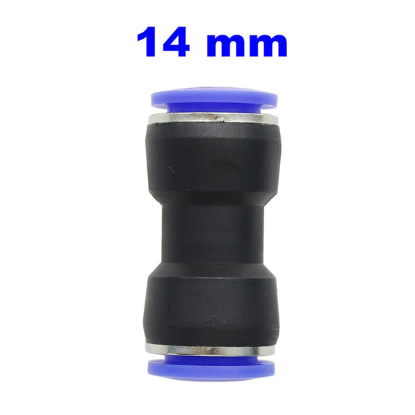 4mm 6mm 8mm 10mm 12mm 14mm 16mm OD Hose Tube Slip-lock  Straight Quick Connector Garden Irrigation Pipe Connectors 6 Pcs