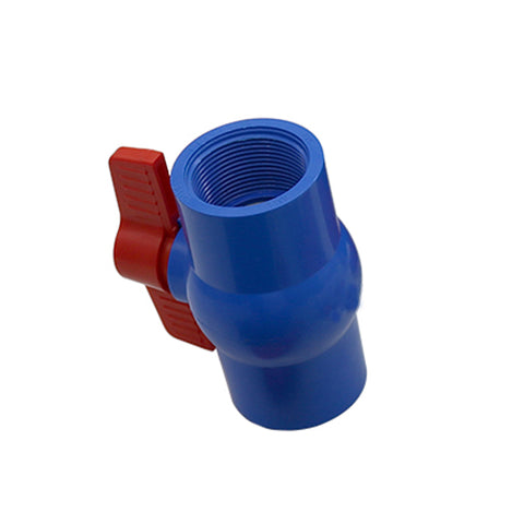 1/2" 3/4" 1" Female Thread PVC Ball Valve Garden Waterstop Connectors Irrigation Aquarium Tank Pipe Switch Fittings