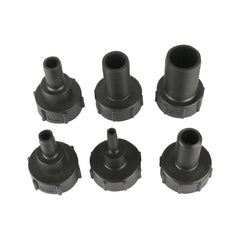 60mm Thread IBC Water Tank Adapter 1/2" 3/4" 1" 1.25" 1.5" 2" Pipe Barbed Interface Garden Pipe Fittings IBC Tank Connectors