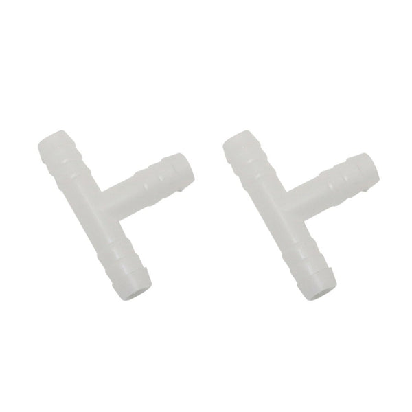 10mm Hose Tee Barb Connector Agriculture Garden Irrigation Water Splitter Water Quick Coupling Pipe Fittings 10 Pcs