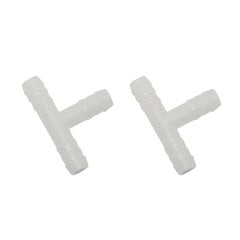 10mm Hose Tee Barb Connector Agriculture Garden Irrigation Water Splitter Water Quick Coupling Pipe Fittings 10 Pcs