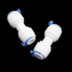 5Pcs 1/4 Inch Straight Slip Lock Quick-connectors Irrigation Butt Pneumatic Pipe Connection Fittings 6mm Garden Water Connector