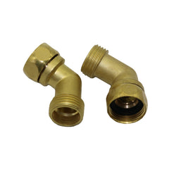 3/4' copper elbow connector garden quick connector Transform the connector  fitting garden hose brass