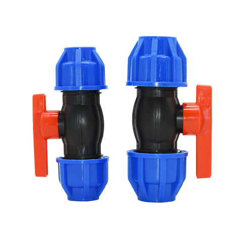 DN15 DN20 Pvc Pe Ppr ball valve water flow control valve 1/2" 3/4 inch water pipe tap connector 1pcs