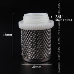 2pcs SS304 Net Filter Garden Micro Irrigation Water Pump Protect Hose Mesh Filter Water Clean Screen Durable Mesh Filters