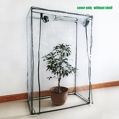 PVC Corrosion-resistant Plant Cover Plant Greenhouse Cover Waterproof Anti-UV Garden Plants Flowers Tent (without Iron Stand)