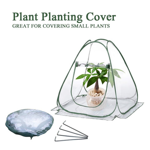 PVC Protector Winter Rain Flower Plant Flower Shelter Garden Plant Cover Greenhouse Tent Outdoor Gardening Accessories