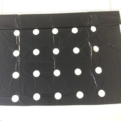 25m 5Holes 0.02mm Black Garden Film Agricultural Plants Grow Film Protection Cover Greenhouse Perforated PE Mulch Film