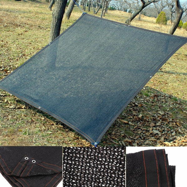 HDPE Anti-UV Sunshade Net Garden Sunscreen Sunblock Shade Balcony Courtyard Greenhouses Shading Net Cover Car Heat Insulation