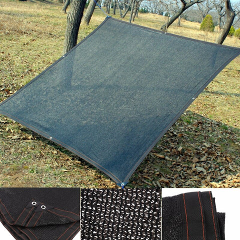 HDPE Anti-UV Sunshade Net Garden Sunscreen Sunblock Shade Balcony Courtyard Greenhouses Shading Net Cover Car Heat Insulation