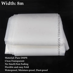 1m 0.16mm Agricultural Farm Greenhouse Plastic Film Garden Vegetable PE Protective Covering Film Agriculture Film Width2-12