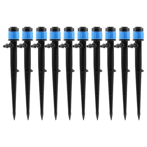 10pcs/Set 360 Irrigation Sprinkler Spray Dripper Garden Plants Watering Nozzle Drip Irrigation System Sprinklers Watering kits