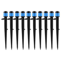 10pcs/Set 360 Irrigation Sprinkler Spray Dripper Garden Plants Watering Nozzle Drip Irrigation System Sprinklers Watering kits