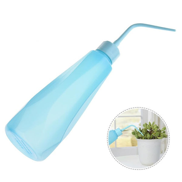 480 ML Capacity  Water bottle Hand Press Succulent Plant Curved Spout Watering Can Squeezing Watering Spray Tool Fertilization