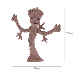 Baby Groot Flowerpot Planter Pen Holder Flower Pot Desktop PVC Action Figures Toy Home Garden Decor Flower Pot Plants Planter